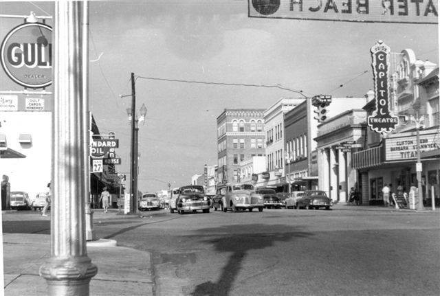 A view of the theater in mid-century