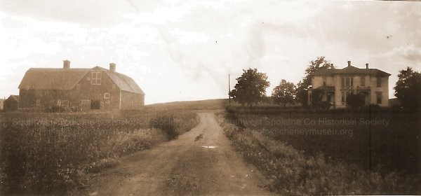 The Sutton Red Barn and house.