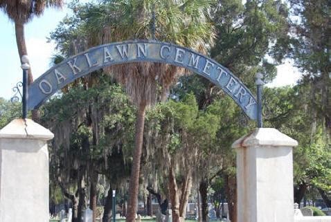 Oaklawn Cemetery was created in 1850