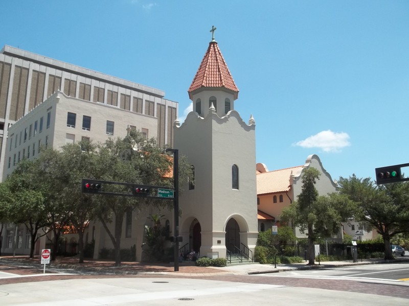 Built in 1907, Saint Andrew’s Episcopal Church was added to the U.S. National Register of Historic Places in 2009. 