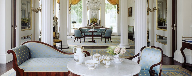 View inside the house