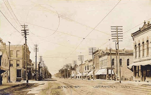 State (Main) Street, 1900. (Photo Credit: Will Country Museum, via Facebook.)