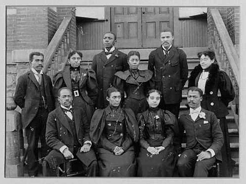 The faculty of Morris Brown College in Atlanta
Circa 1900
Atlanta University Center, Robert W. Woodruff Library Archives