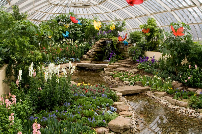 One of the waterfalls at Phipps.