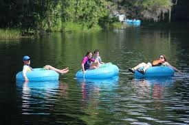 Tubing is just one of the many activities you can do at Rainbow Springs Park.