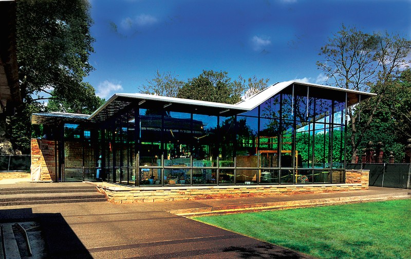 The Frick's new Visitor and Orientation Center.