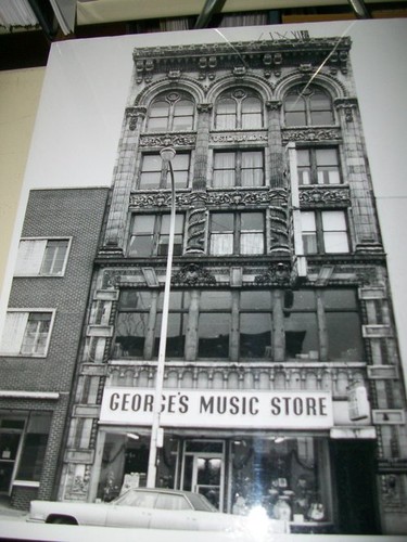 The piano and music store outlasted the famous Foster hotel, lasting until the 1970s whereas the hotel ceased operating in the '60s.