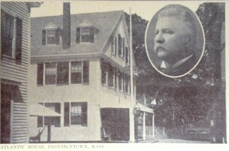 This post card, presumably from the late 1800’s shows the façade of the tavern with the portrait of fisherman Frank Potter Smith who purchased the establishment in the early 1870’s and gave it its now iconic name. 