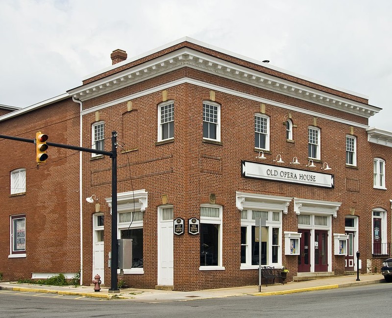 The Old Opera House opened in 1911 and closed in 1948. Thanks to preservationists and local residents, the theater once again offers a space for live performances. 