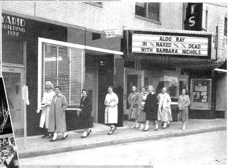 Lewis Theatre, 1959. Photo courtesy of Greenbrier Historical Society.