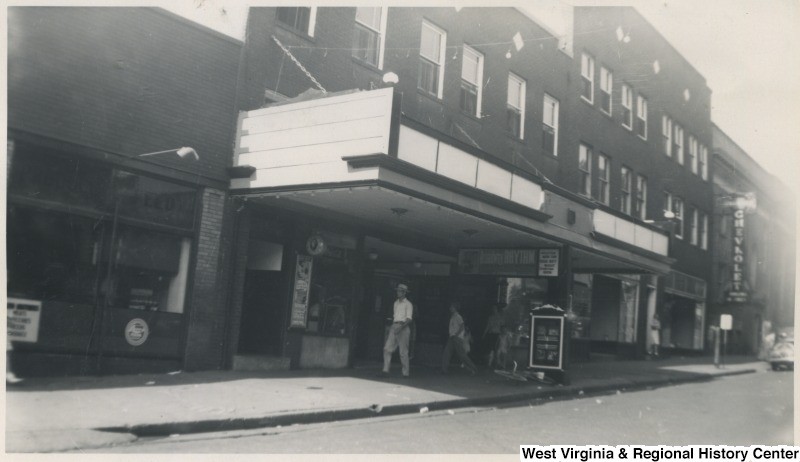 Ritz Theater, ca. 1930 (from West Virginia & Regional History Center)