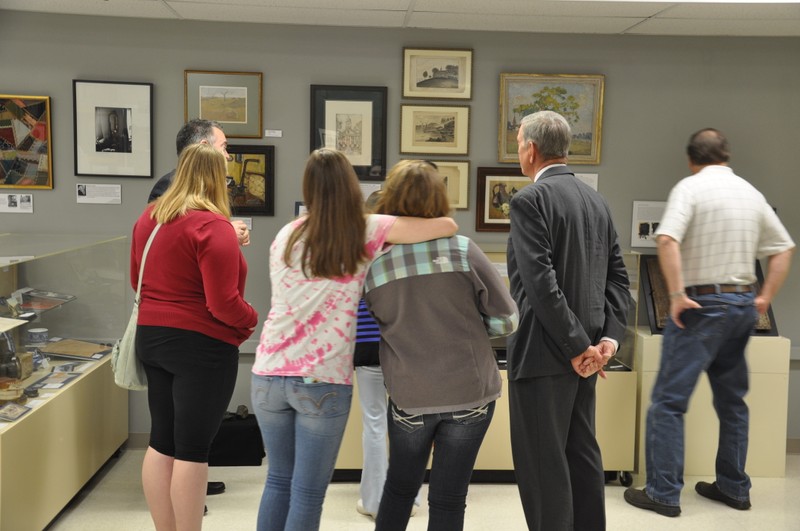 Visitors at 2016 Opening Reception