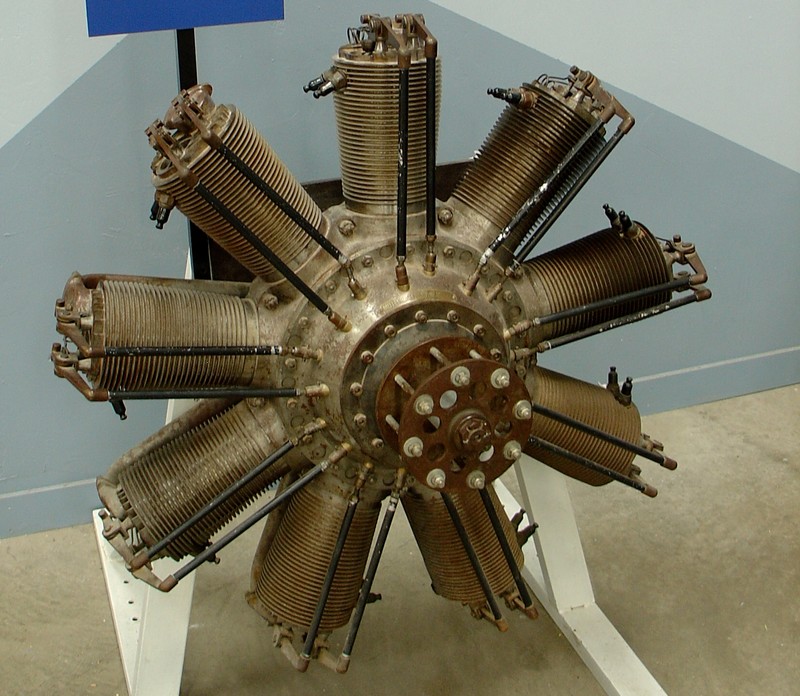 Clerget 9B Rotary Engine