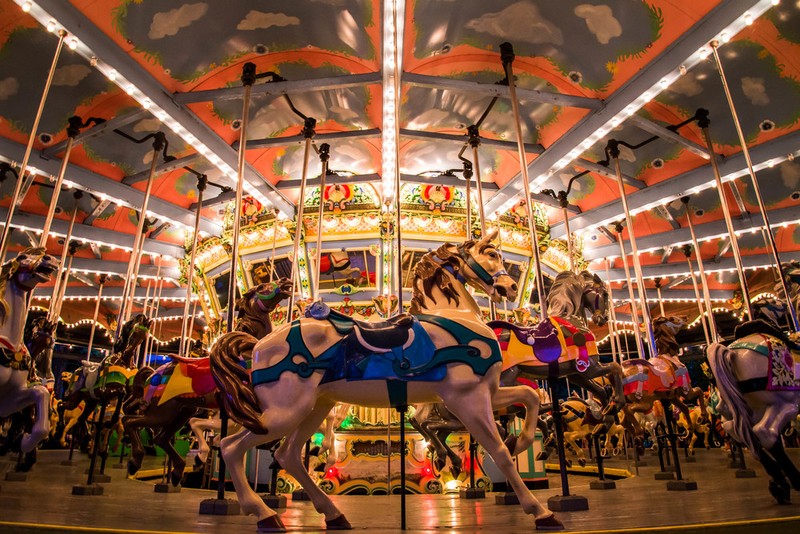 Kennywood's famous carousel.
