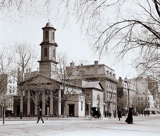 St. John's Episcopal Church in 1918