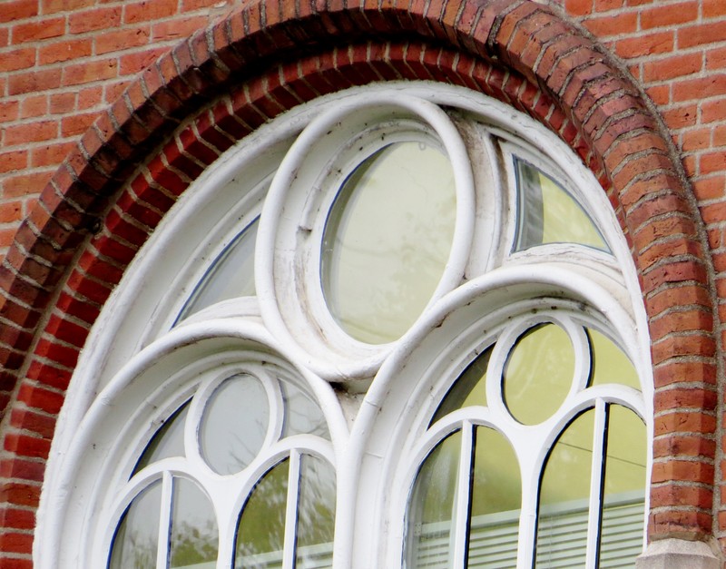 Sturtevant Hall's famous windows 