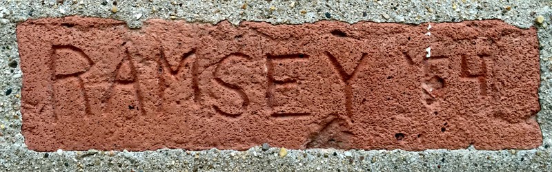 Personalized brick of Sturtevant Hall