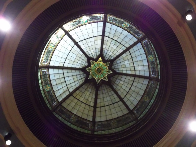 View of the original dome from the inside