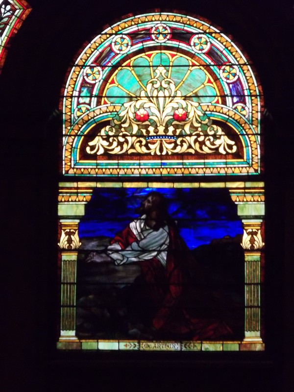 Another original stained glass window