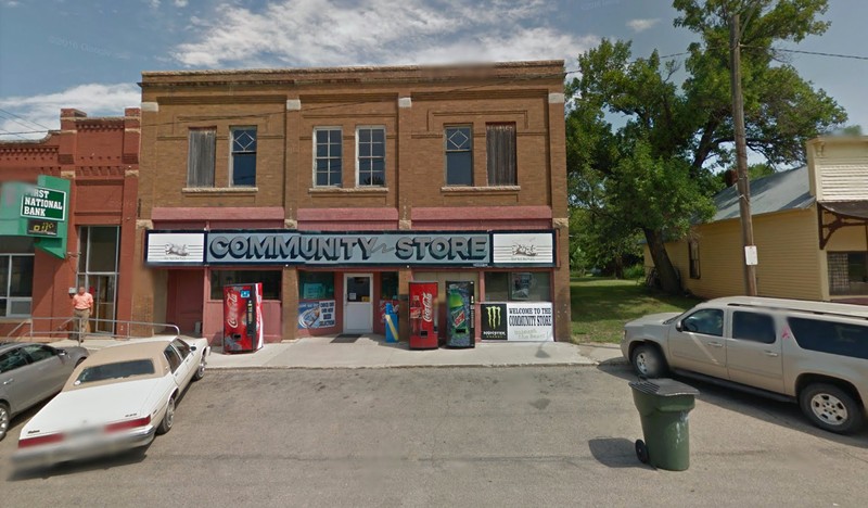 The mercantile store as it looks today.