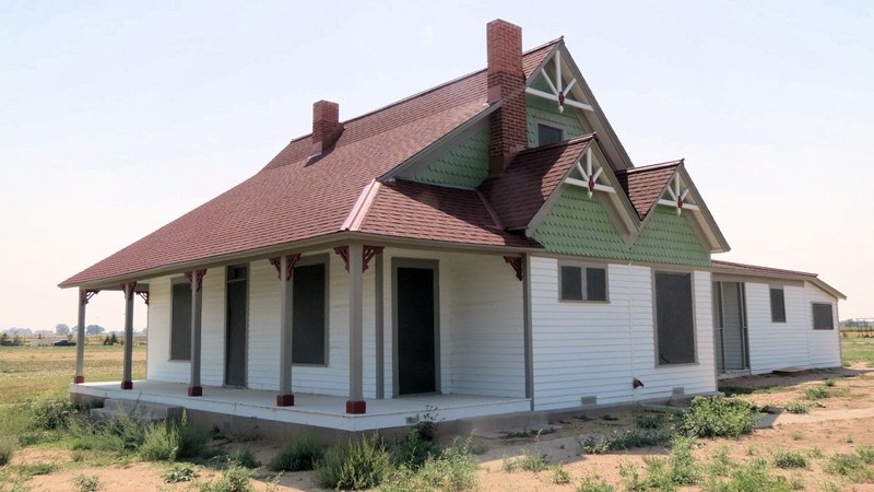 One of the buildings at the farm, which is being renovated and updated to become a museum in 2017.
