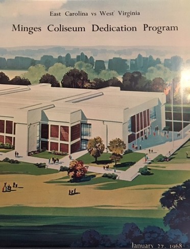 Minges Dedication Program
"From the Records of Leo W. Jenkins tenure as President and Chancellor. UA02-06. East Carolina University Archives, Joyner Library, Greenville, NC.
