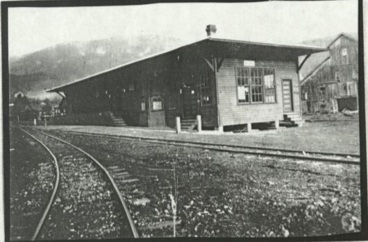 From 1917 to 1940, this building housed the maintenance station for Tweetsie Railroad. 