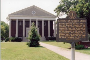 Union Church was established in 1853. The current building was completed in 1922