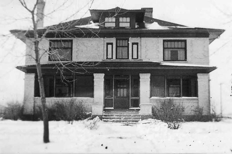 Old photo of the McCarty & Fickel Family Home