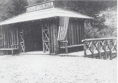 "Call of the Wild" station c. 1910 (image from Historical Marker Database)