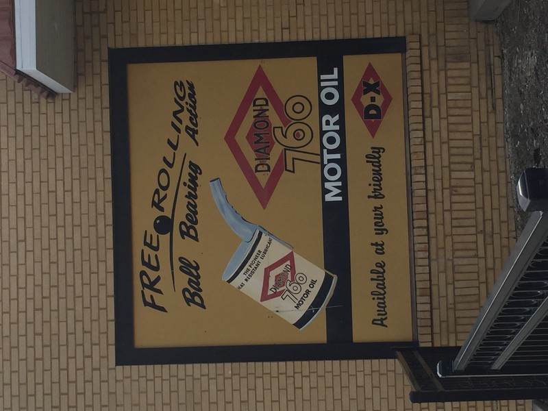 The third DX Service Station Mural.