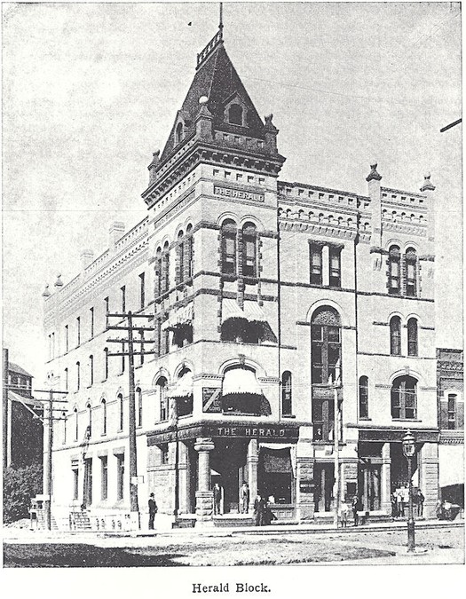 1897 photo of the building 