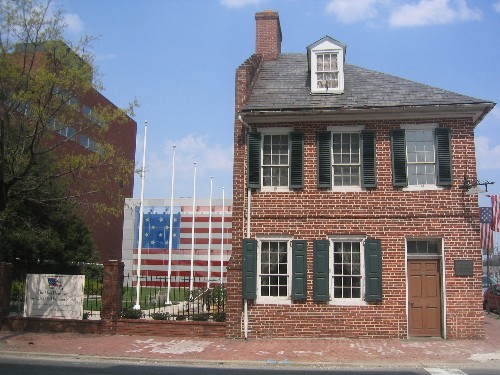 Full view of the Flag House & Star-Spangled Banner Museum