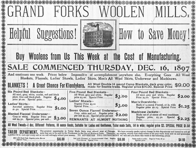 An 1897 ad for the mills 