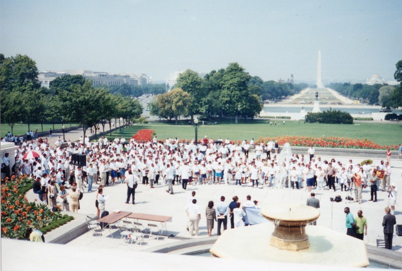 Amalgamated Clothing and Textile Workers Union (ACTWU) Protest, Washington, D.C., 1991