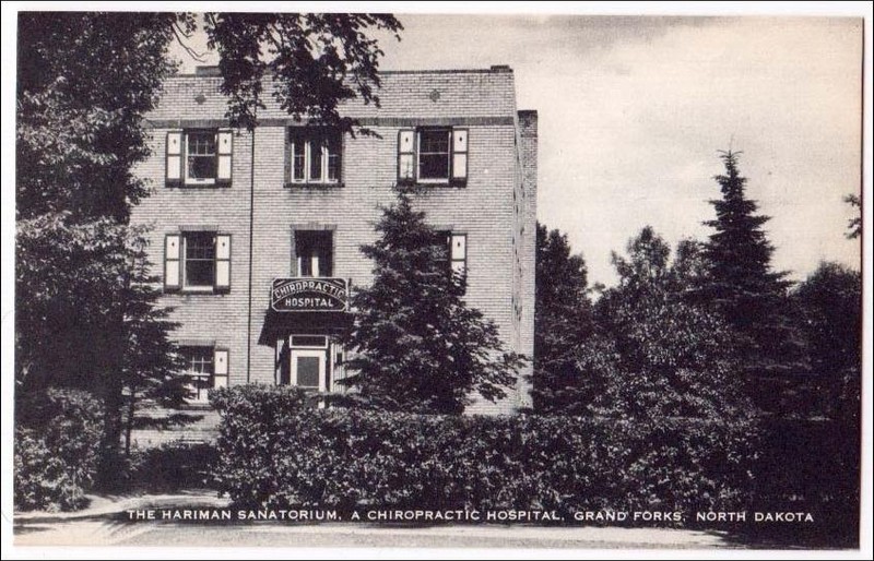 Undated postcard of the sanatorium