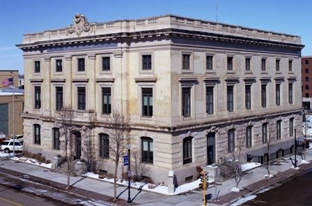 The Ronald N. Davies Federal Building and U.S. Courthouse as it appears today