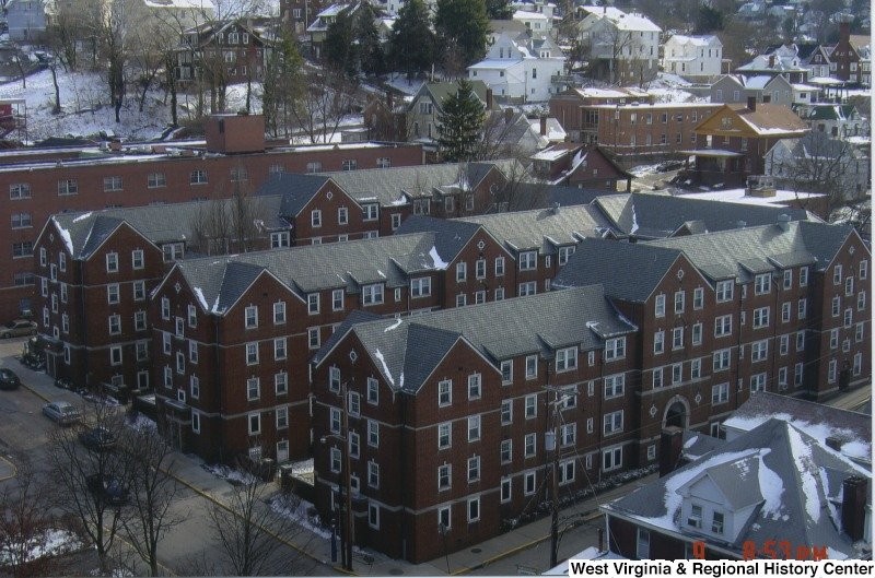 This​ ​is​ ​a​ ​current​ ​picture​ ​of​ ​Boreman​ ​South​ ​at​ ​West​ ​Virginia​ ​University.​ ​Boreman​ ​Hall,​ ​West​ ​Virginia
University