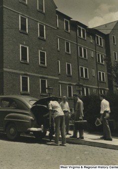 Side View of Men's Hall 