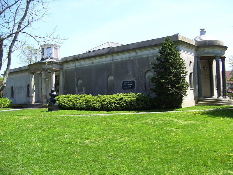 The museum's Morris/Cushing Gallery which was added to the property in 1920. 