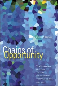 Learn more about the history of the university and its connection to the plastics industry with this book by Mark Bowles. 