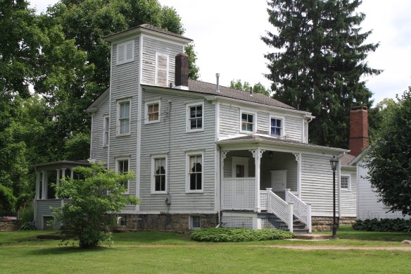 This Akron, Ohio residence was once the home of famous abolitionist John Brown. While living here Brown worked in the wool trade before getting heavily involved in the Underground Railroad and his opposition to slavery.
