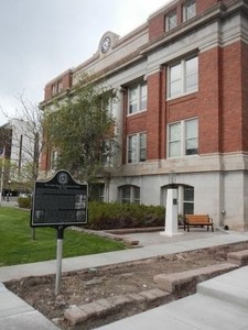 The marker is located on Carey Ave. between 19th and 20th streets