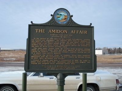 The back side of the marker