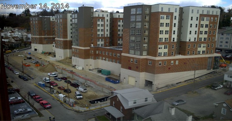 University Place/Seneca Hall under construction