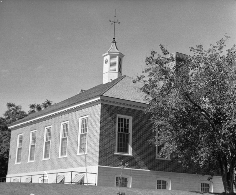 Undated photo of McQuarrie Museum by Salt Lake Tribune staff (UT State History, U. of Utah Library)