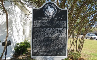 Clubhouse Historical Marker