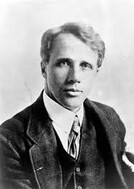 Robert Frost in his younger years