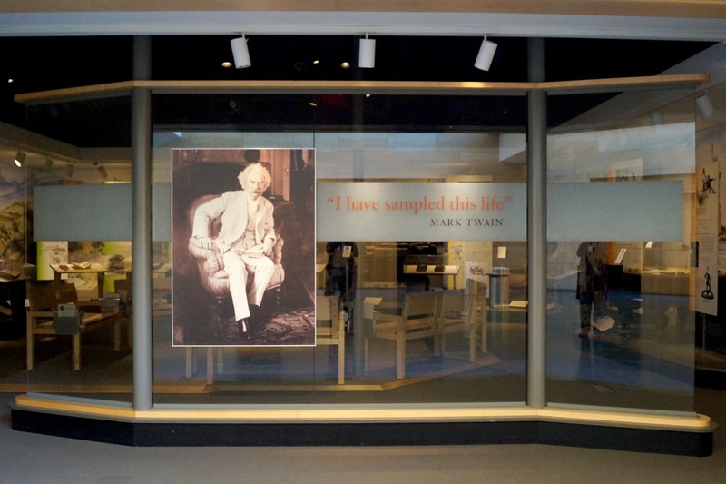 The Aetna Gallery is located on the first floor of the Museum Center, and is home to the permanent orientation exhibit "I have sampled this life."
