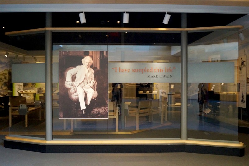 The Aetna Gallery is located on the first floor of the Museum Center, and is home to the permanent orientation exhibit "I have sampled this life." 